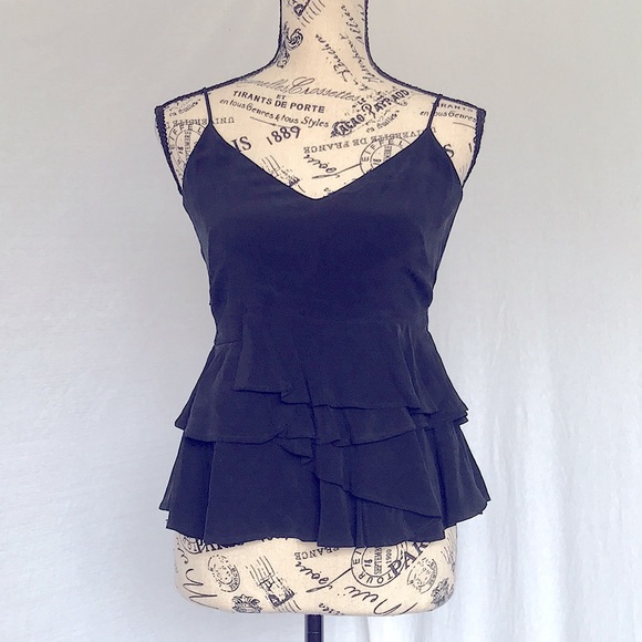 H&M | Silky Flutter Cami | size 4 - Picture 2 of 3